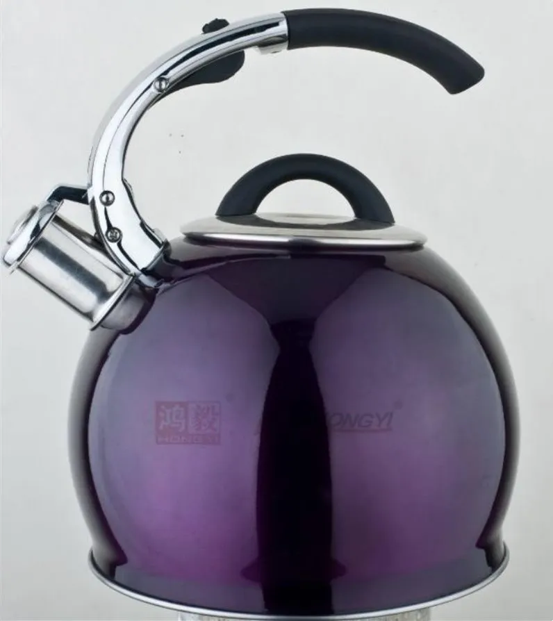 पारंपरिक स्टेनलेस स्टील व्हिसलिंग केतली